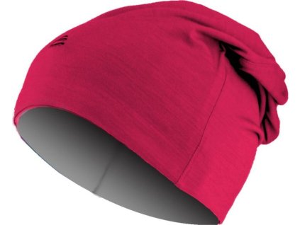 Lasting merino čepice BOLY růžovo šedá (Velikost S/M)