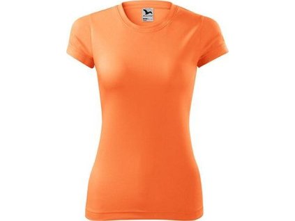 Fantasy dámské triko mandarin neon (Velikost oblečení XS)