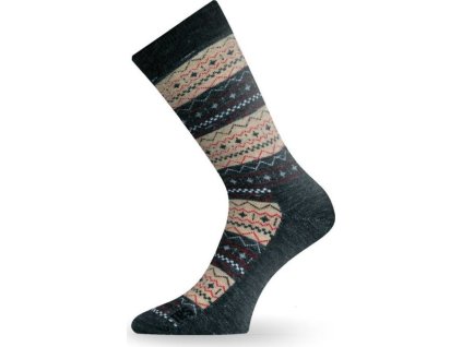 Lasting merino ponožky TWP béžové (Velikost (34-37) S)