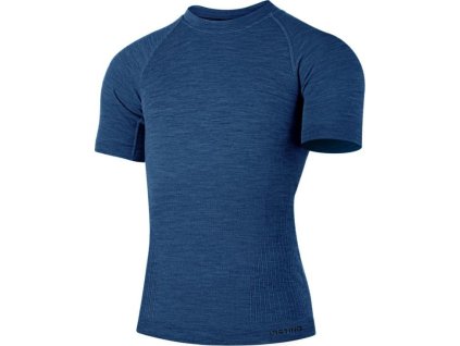 Lasting pánské merino triko MABEL modré
