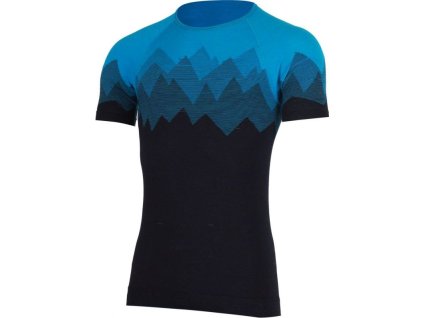 Lasting pánské merino triko WESOR modré (Obleceni LASTING pánské S/M)
