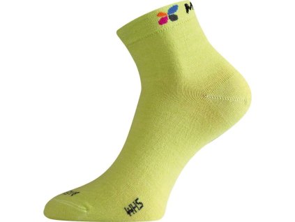 Lasting merino ponožky WHS zelené (Velikost (34-37) S)