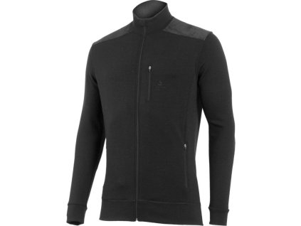 Lasting pánská merino mikina HUBERT černá (Obleceni LASTING pánské L)