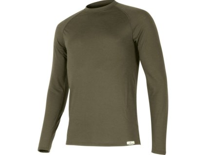 Lasting pánské merino triko ATAR zelené (Obleceni LASTING pánské XXXL)