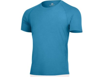Lasting pánské merino triko QUIDO modré (Obleceni LASTING pánské XXL)