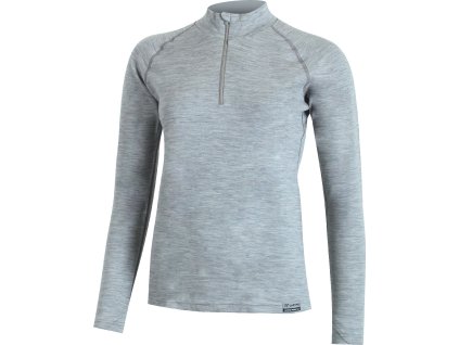 LAURA 8489 womens grey merino sweatshirt (Velikost XS)