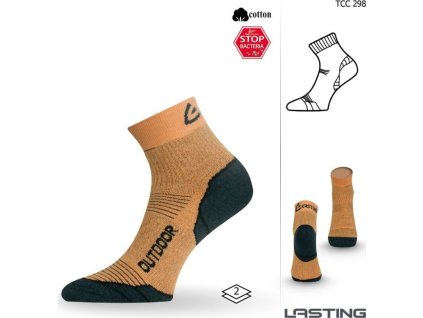 Lasting funkční ponožky TCC žluté