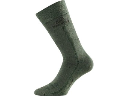 Lasting merino ponožky WLS zelené