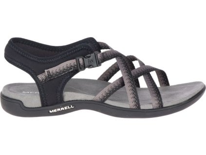 Dámské sandály Merrell J000118 DISTRICT MURI LATTICE black/charcoa