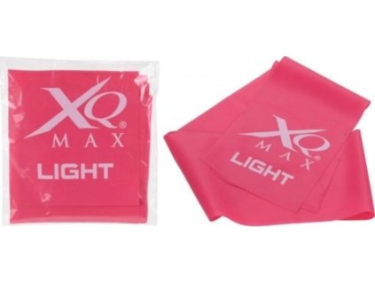 Odporová fitness aerobic guma XQ Max Light růžová 000620