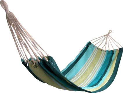 Houpací síť SEDCO bez výztuhy 200*80 cm zelená 541012MOZE