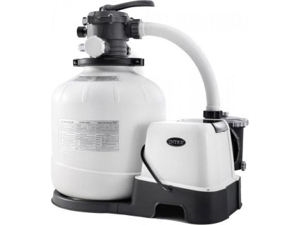 piskova filtrace se solinatorem intex krystal clear 10 m3 75416