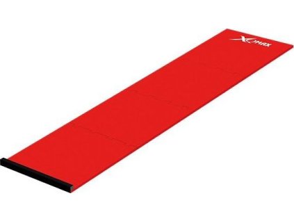 Skládací podložka/koberec na šipky XQ MAX PUZZLE 237 cm červená 7300490