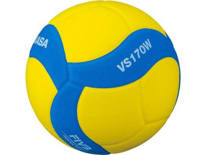 Míč volejbalový MIKASA VS170W modrá 06827