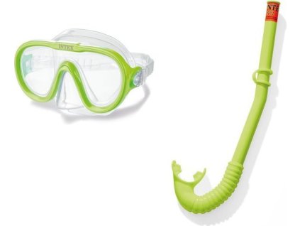Potápěčský set INTEX Adventurer 55642 zelená 55642