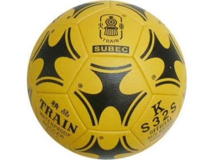 Fotbalový míč kopaná OFFICIAL SUPER KS32S - 5 akce pro školy a oddíly žlutá 4901