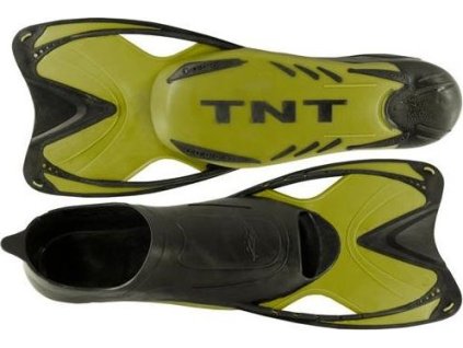 Ploutve plavecké TNT SHORT 35-36 Žlutá 2193ZL