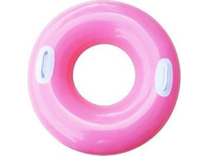 Kruh plavací INTEX s držadlem 76cm růžová 59258RU