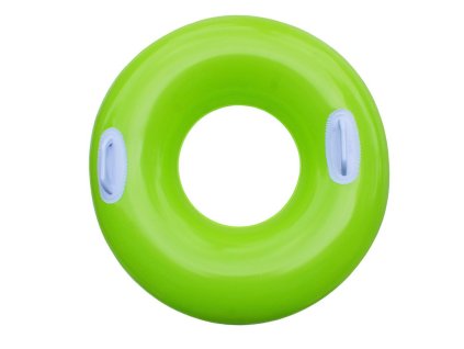 Kruh plavací INTEX s držadlem 76cm zelená 59258ZE