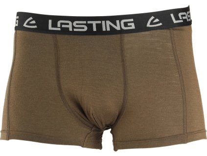 NORO 6363 mens woolen boxers green (Obleceni LASTING pánské S)