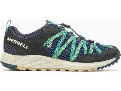 Pánská treková obuv Merrell J067679 WILDWOOD AEROSPORT navy/oyster