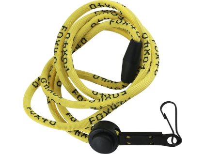 Šnůrka k píšťalce FOX 40 BREAKAWAY LANYARD žlutá 6713-ZL