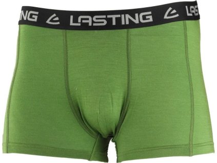 Lasting pánské merino boxerky NORO zelené