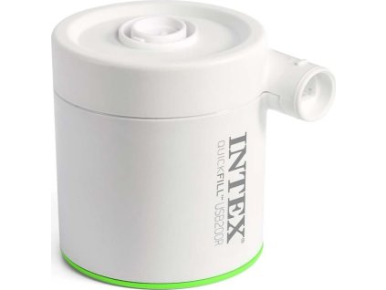 Elektrická pumpa INTEX 66637 QUICKFILL USB200R AIR PUMP + POWERBANK 2000mAh  66637