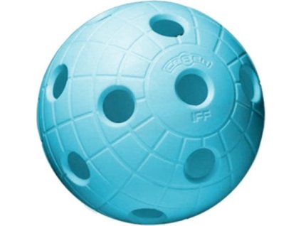 Florbalový míček UNIHOC CRATER modrá 3611MO