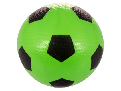 Míček Fotbal gumový míč zelená