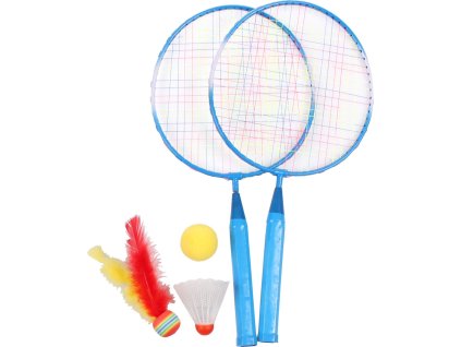 Training Set JR badmintonová sada modrá