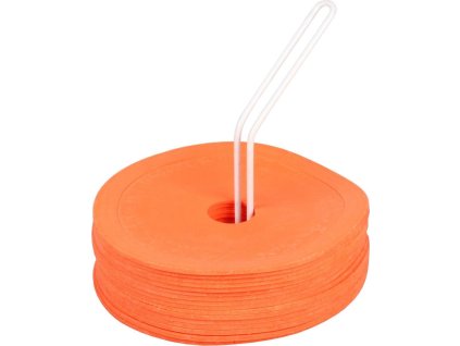 Circle 16 značka na podlahu oranžová