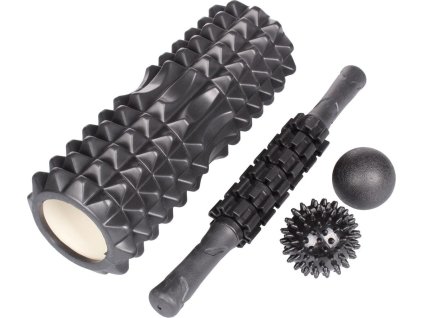 Roller Set IV jóga set černá