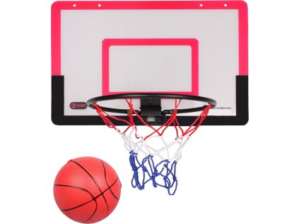 Teamer basketbalový koš s deskou červená