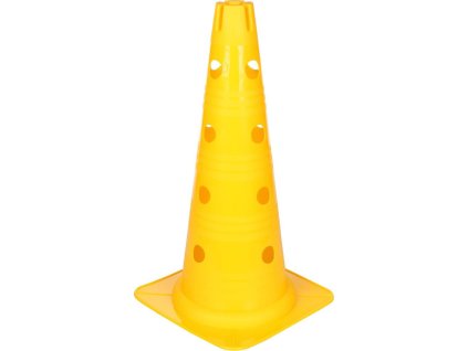Vario kužel s otvory žlutá 46 cm
