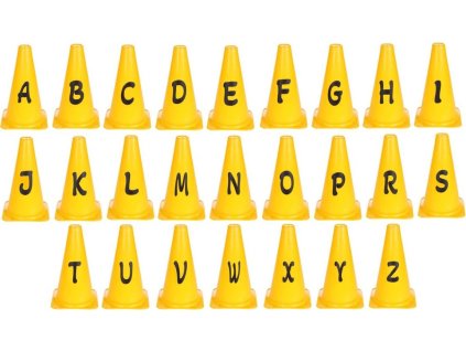 Alphabet Set kužely s písmeny