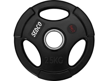 Kotouč činky SEDCO RUBBER PLATE - 50 mm 2,5 PL114-2.5