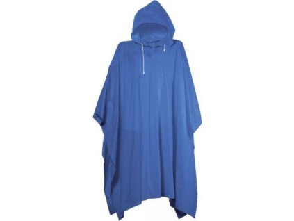 Pláštěnka PONCHO PVC silná modrá 0443MO
