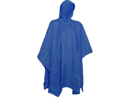 Pláštěnka PONČO EXTRA SILNÉ PVC 0078 modrá 0445MO