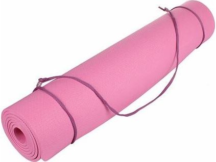 Yoga EVA 6 Mat podložka na cvičení růžová
