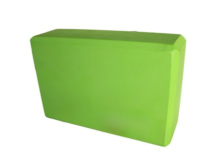 Jóga blok EVA – zelená kostka