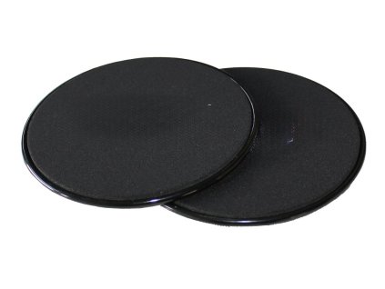 Klouzavé disky – fitness pomůcka pro celé tělo, černé