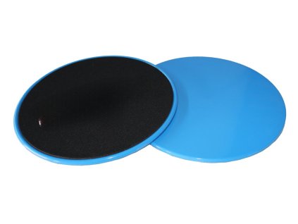 Klouzavé disky – fitness pomůcka pro celé tělo, modré