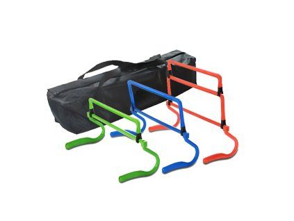 Agility překážky nastavitelné – sada 6 ks + taška