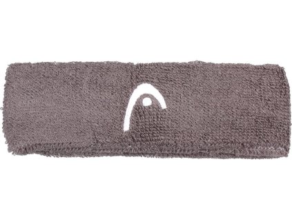 Headband froté čelenka antracitová
