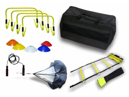 Multifunkční agility sada překážek – rozšířený tréninkový set