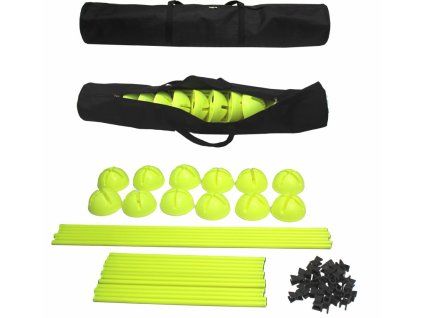 Agility sada s 6 překážkami  + Akce fotbalový míč Mizuno