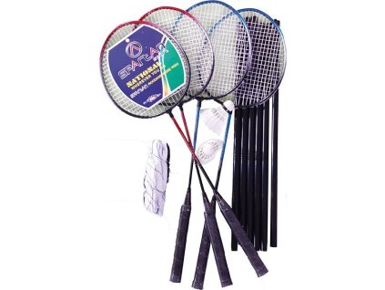 Badmintonový set se sítí Spartan pro 4 hráče  5438