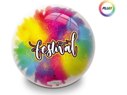 Míč dětský MONDO BioBall FESTIVAL FLUO 230 mm  26083