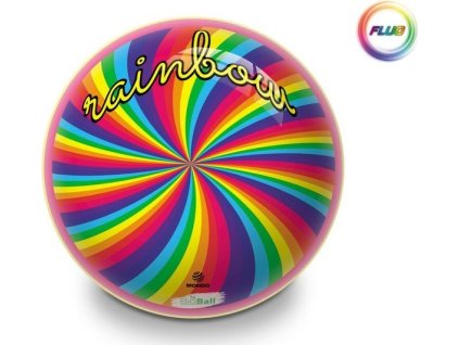 Míč dětský MONDO BioBall RAINBOW FLUO 230 mm  26085